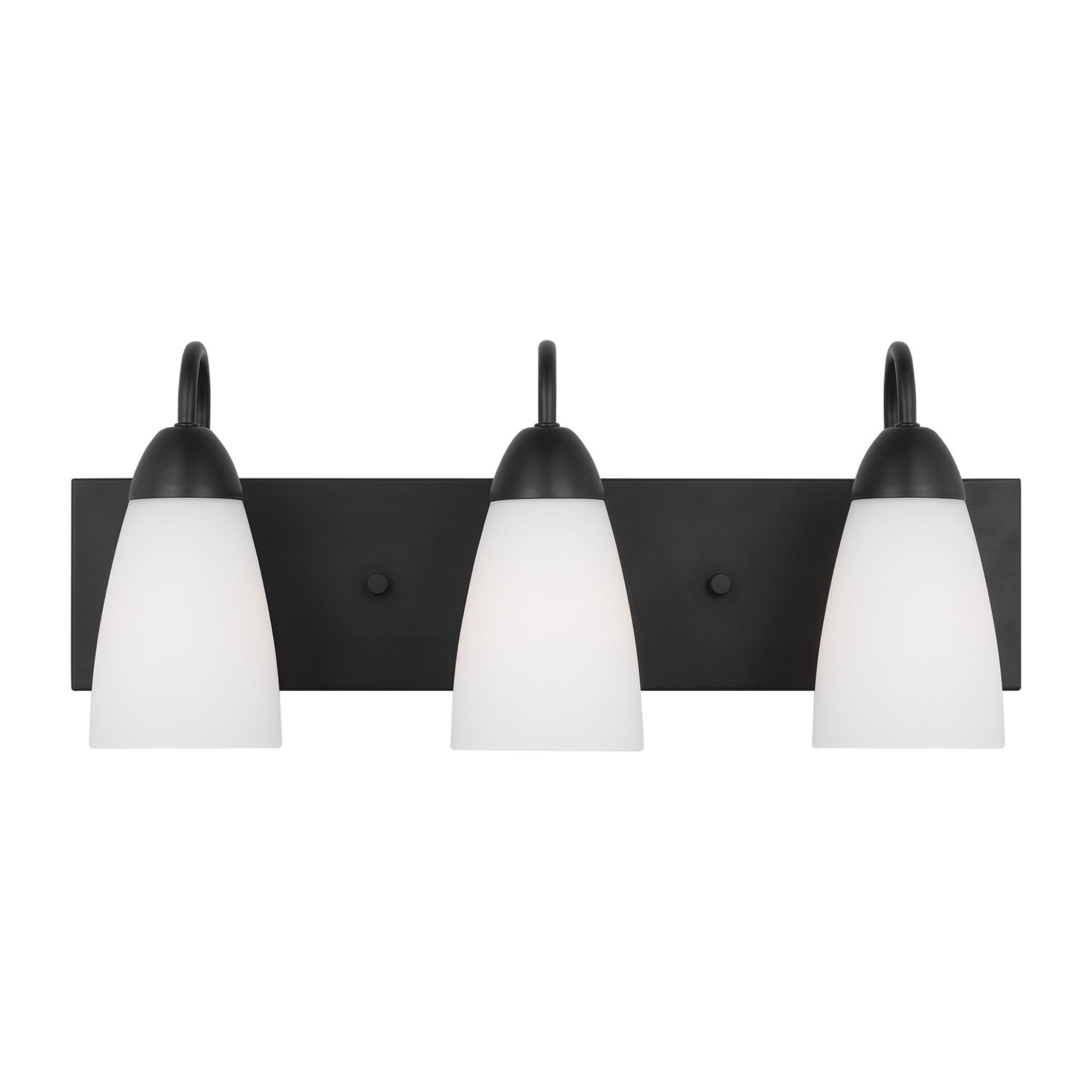 Seville 21" 3-Light Bathroom Vanity, Midnight Black Finish - Bees Lighting
