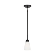 Seville 4" Mini Pendant, Midnight Black Finish - Bees Lighting
