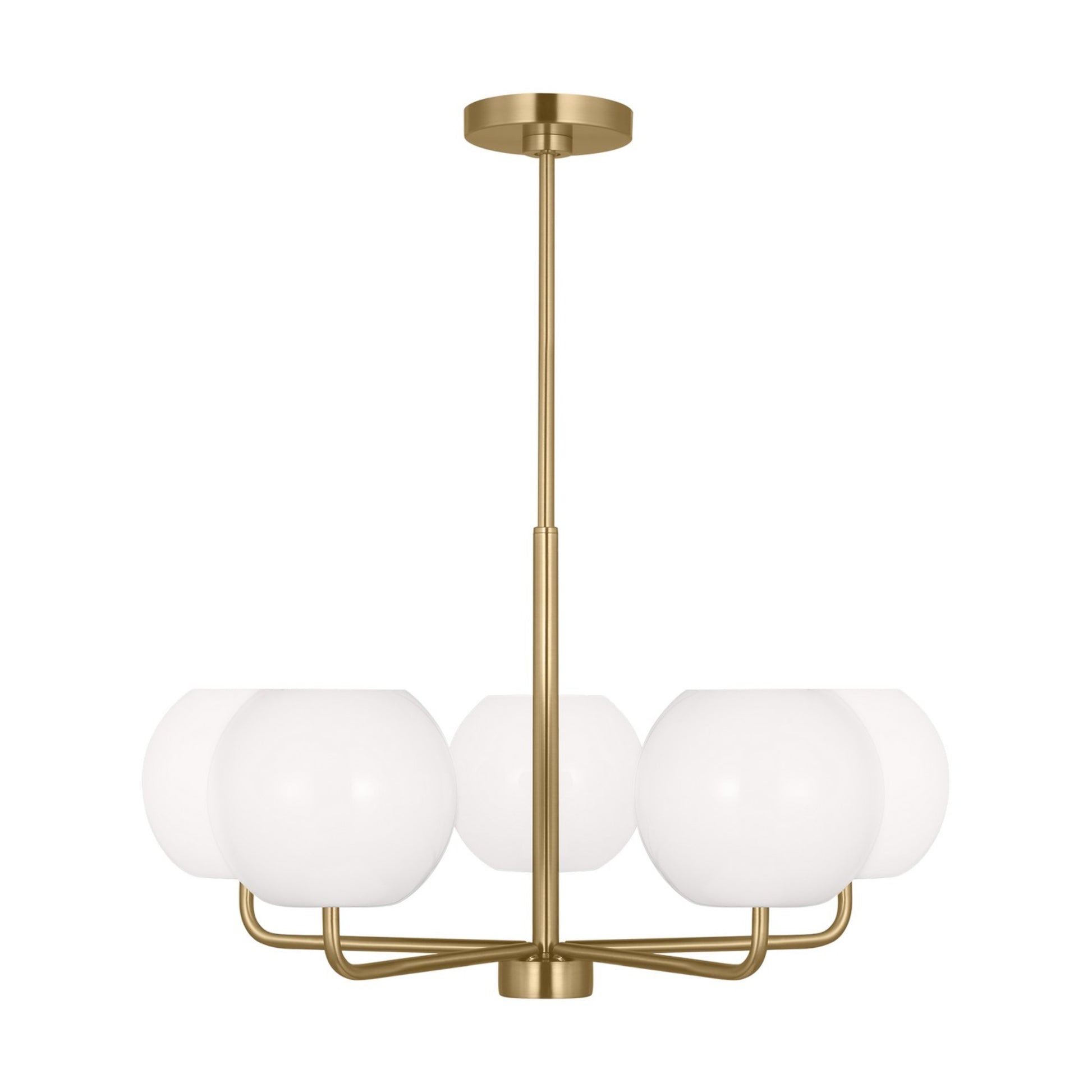Rory 27" 5-Light Medium Chandelier, Satin Bronze Finish - Bees Lighting