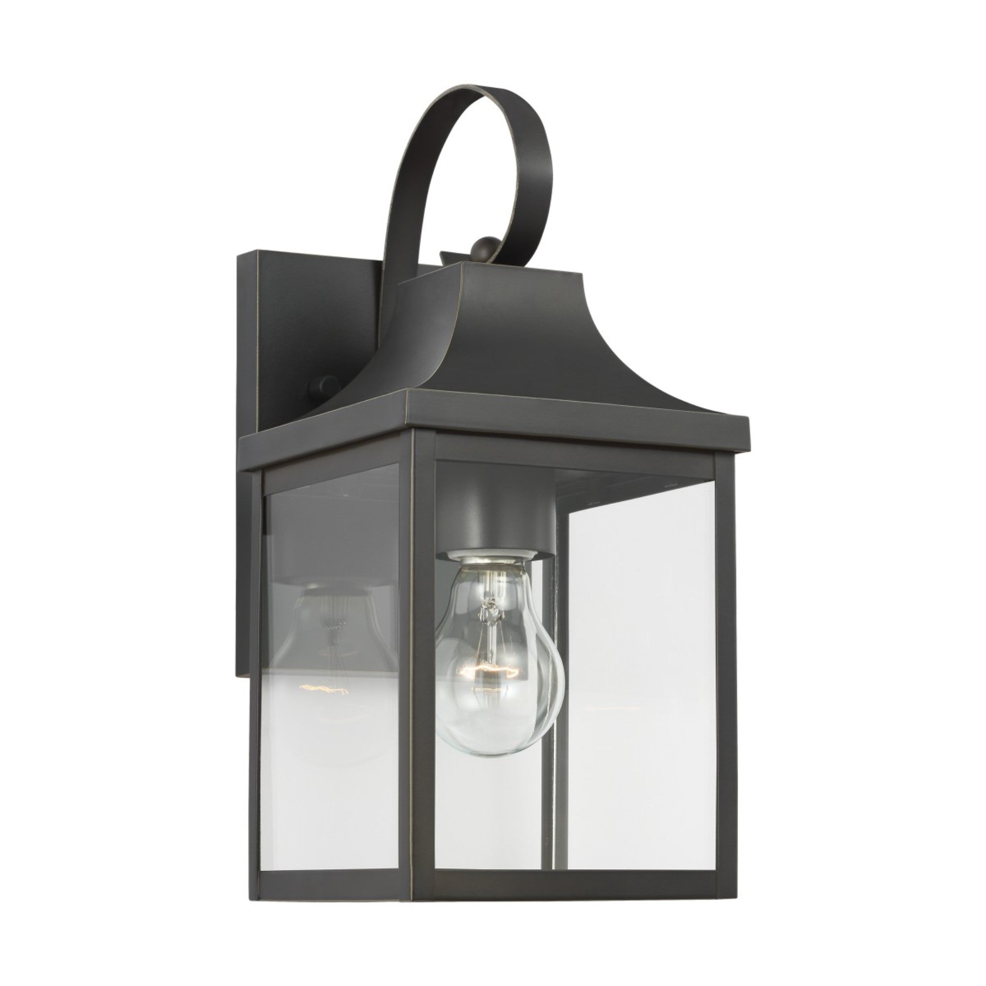 Say brook 13" Small Pendant, Antique Bronze Finish - Bees Lighting