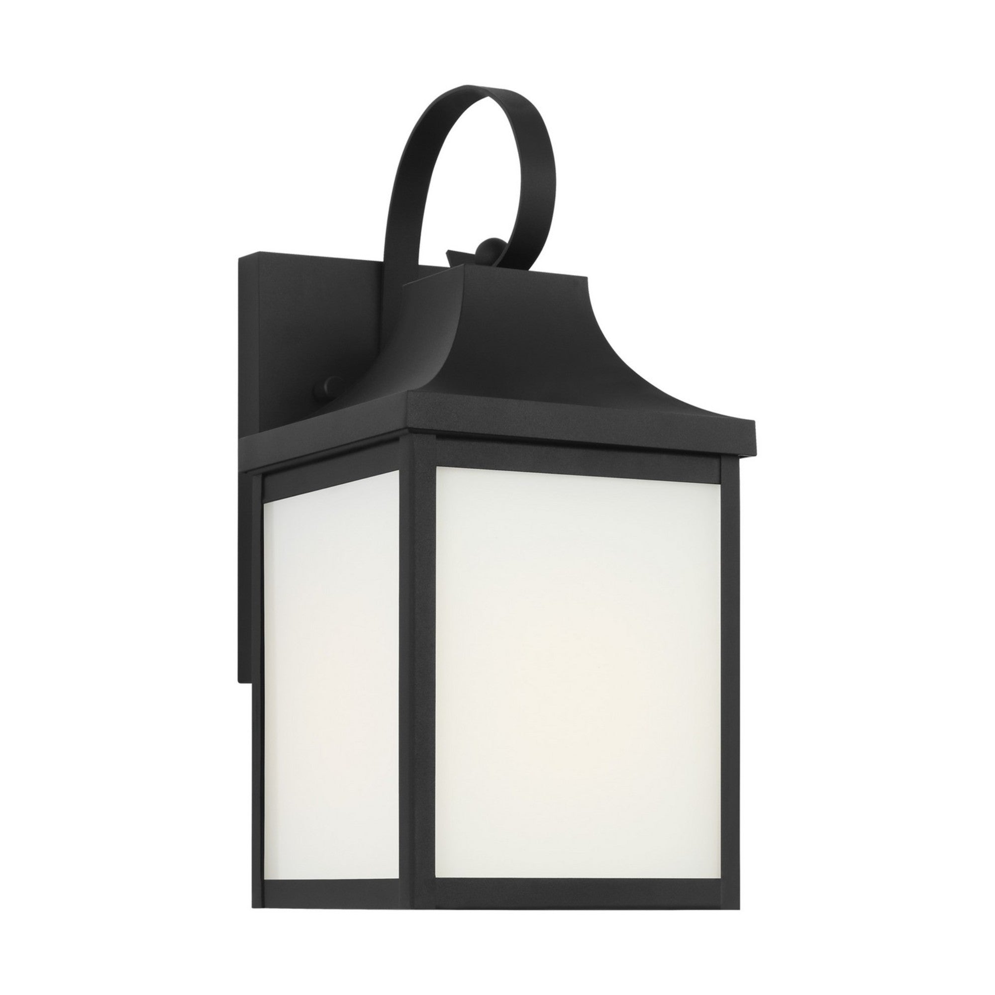 Say brook 13" Small Pendant, Textured Black Finish - Bees Lighting