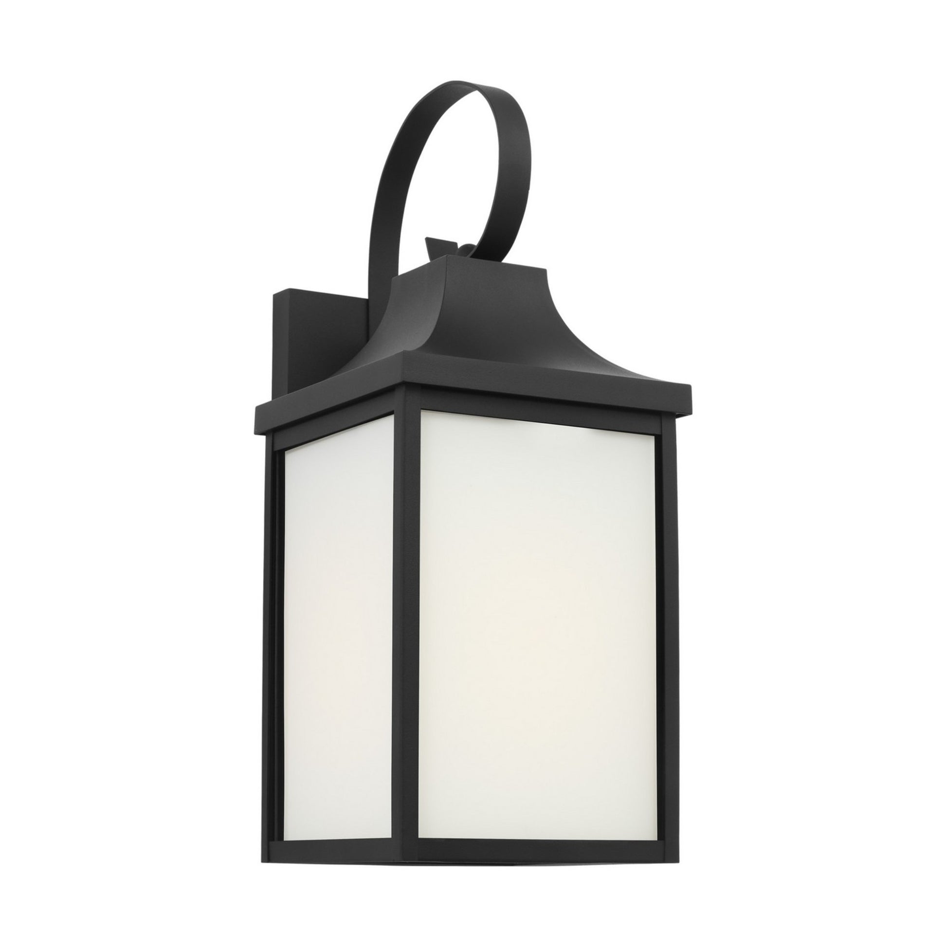 Say brook 17" Medium Pendant, Textured Black Finish - Bees Lighting