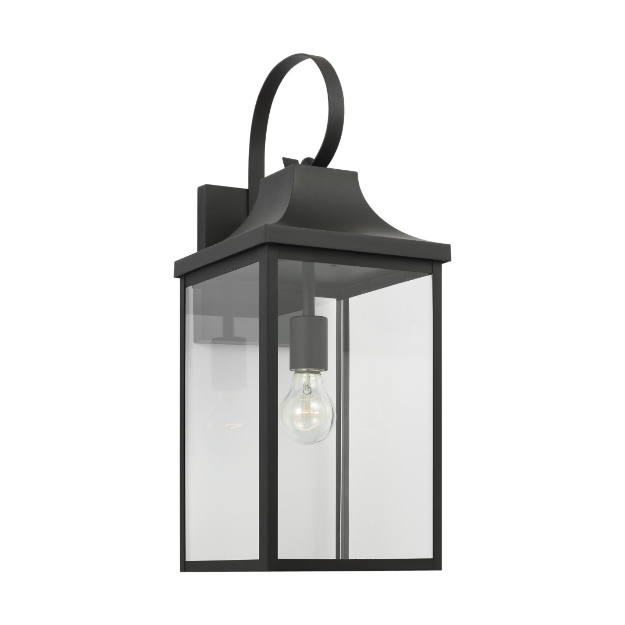 Say brook 22" Large Pendant, Textured Black Finish - Bees Lighting