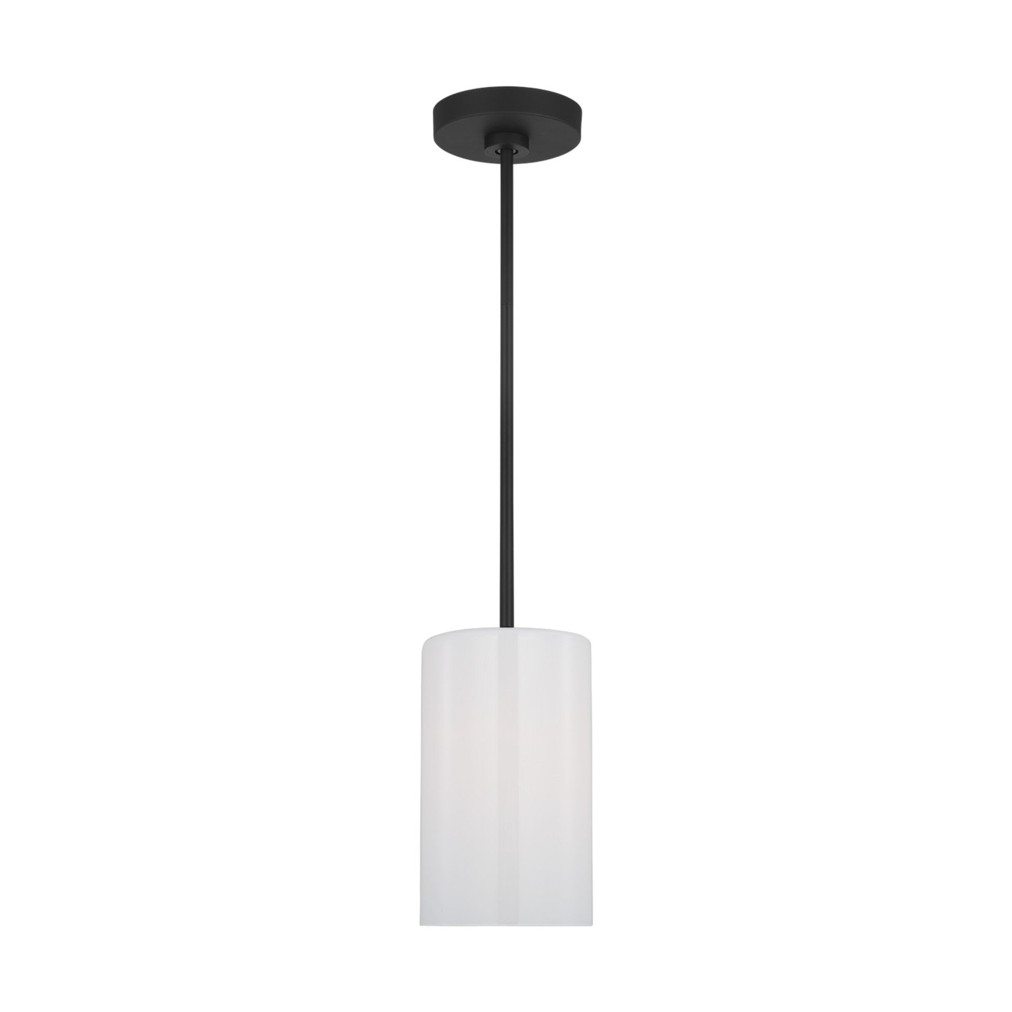 Rhett 10" Mini Pendant, Midnight Black Finish - Bees Lighting