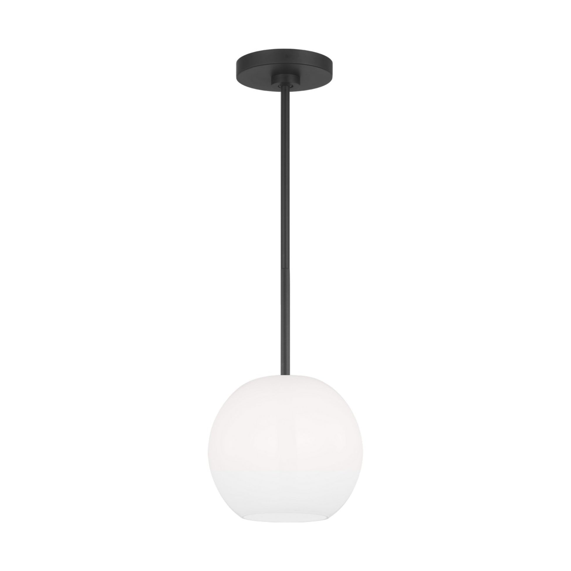 Rory 8" Mini Pendant, Midnight Black Finish - Bees Lighting