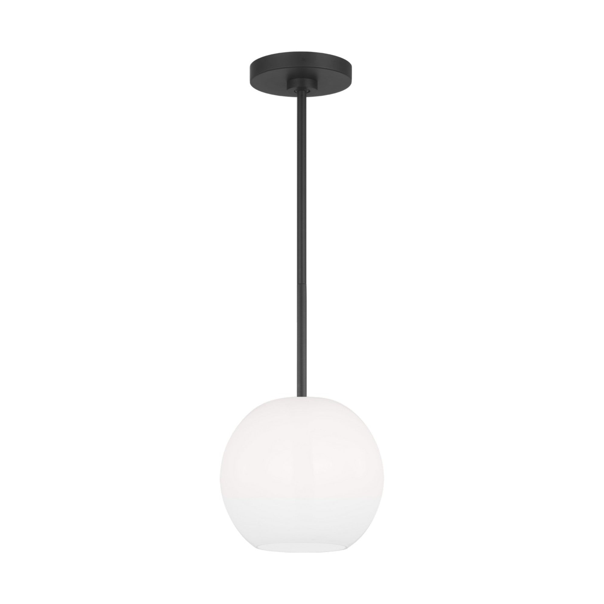 Rory 8" Mini Pendant, Midnight Black Finish - Bees Lighting
