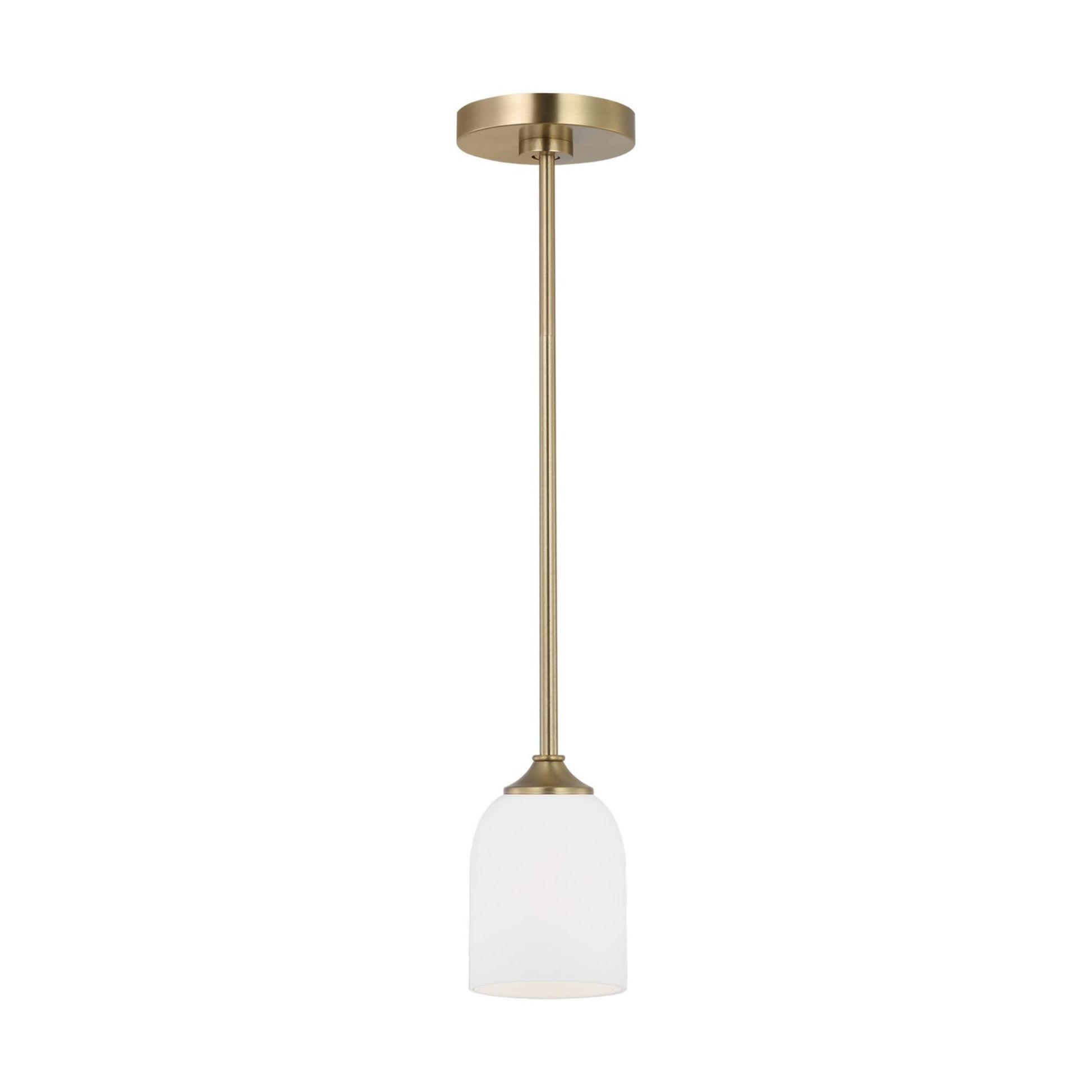 Emile 4" Mini Pendant, Satin Bronze Finish - Bees Lighting