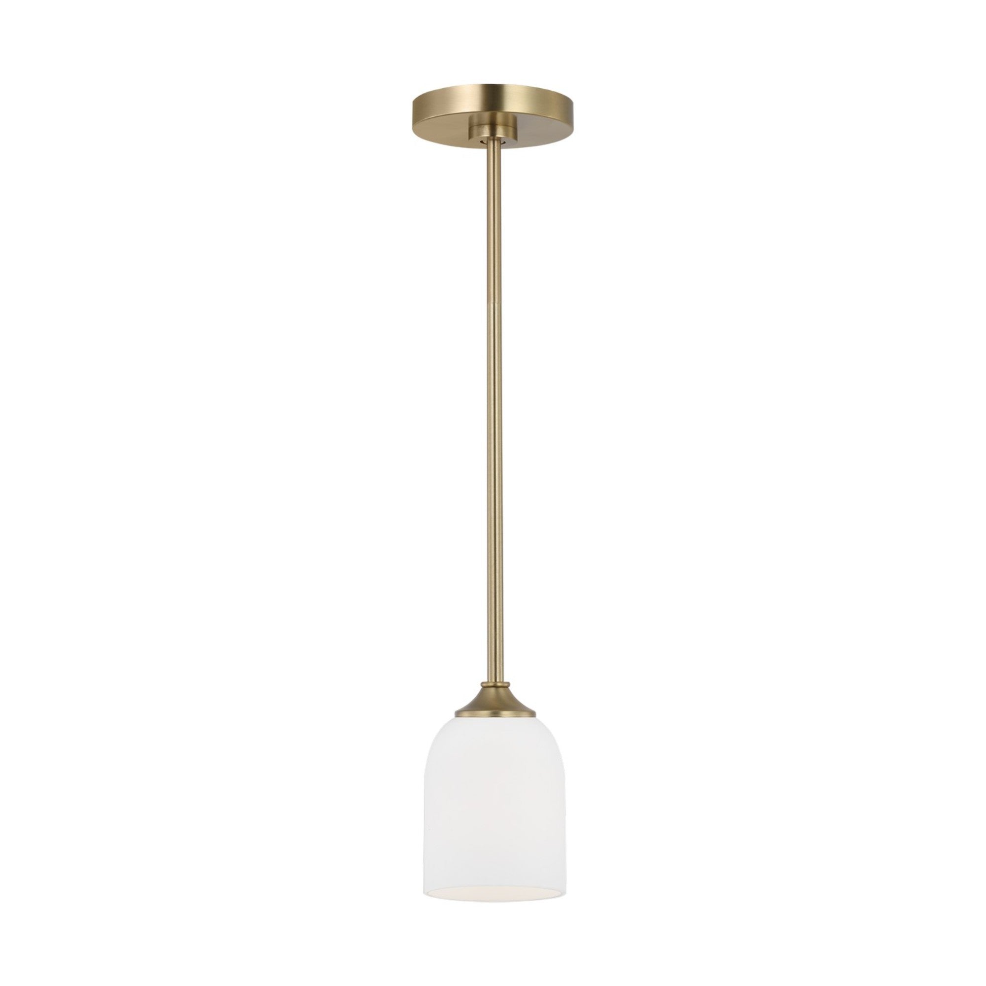 Emile 4" Mini Pendant, Satin Bronze Finish - Bees Lighting