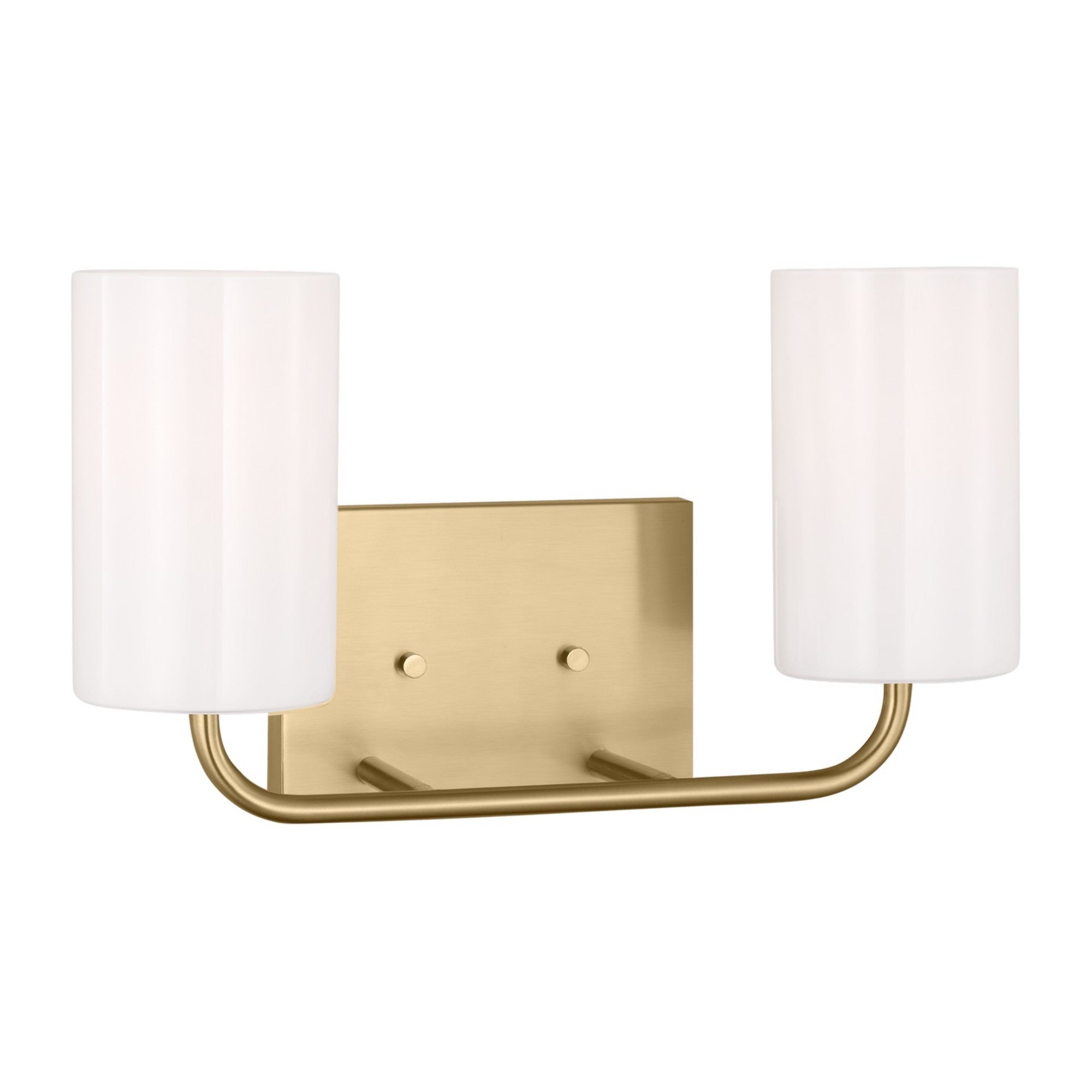 Rhett 15" 2-Light Medium Bathroom Vanity, Satin Bronze Finish - Bees Lighting