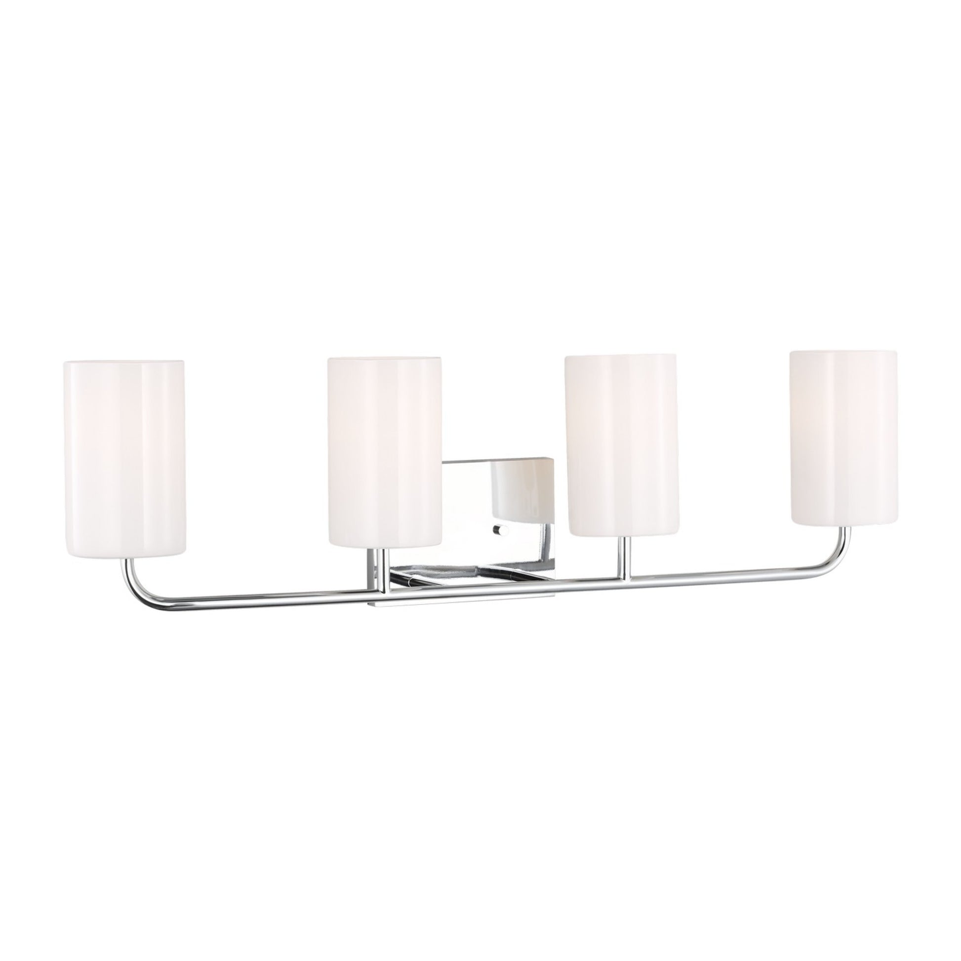Rhett 31" 4-Light X-Large Bathroom Vanity, Chrome Finish - Bees Lighting
