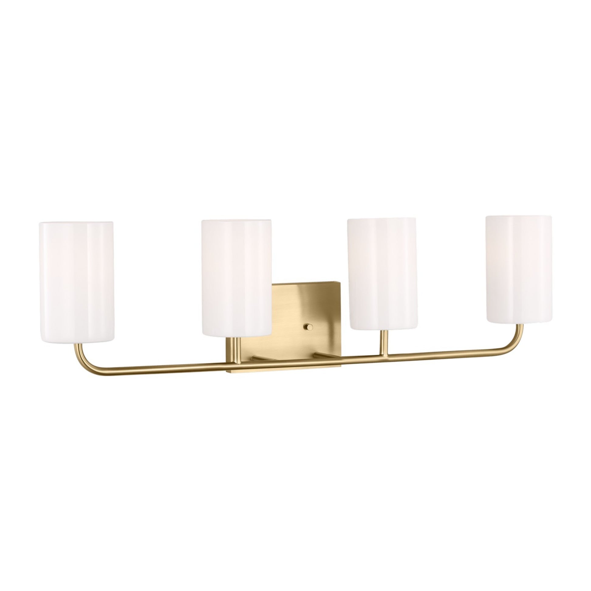 Rhett 31" 4-Light X-Large Bathroom Vanity, Satin Bronze Finish - Bees Lighting