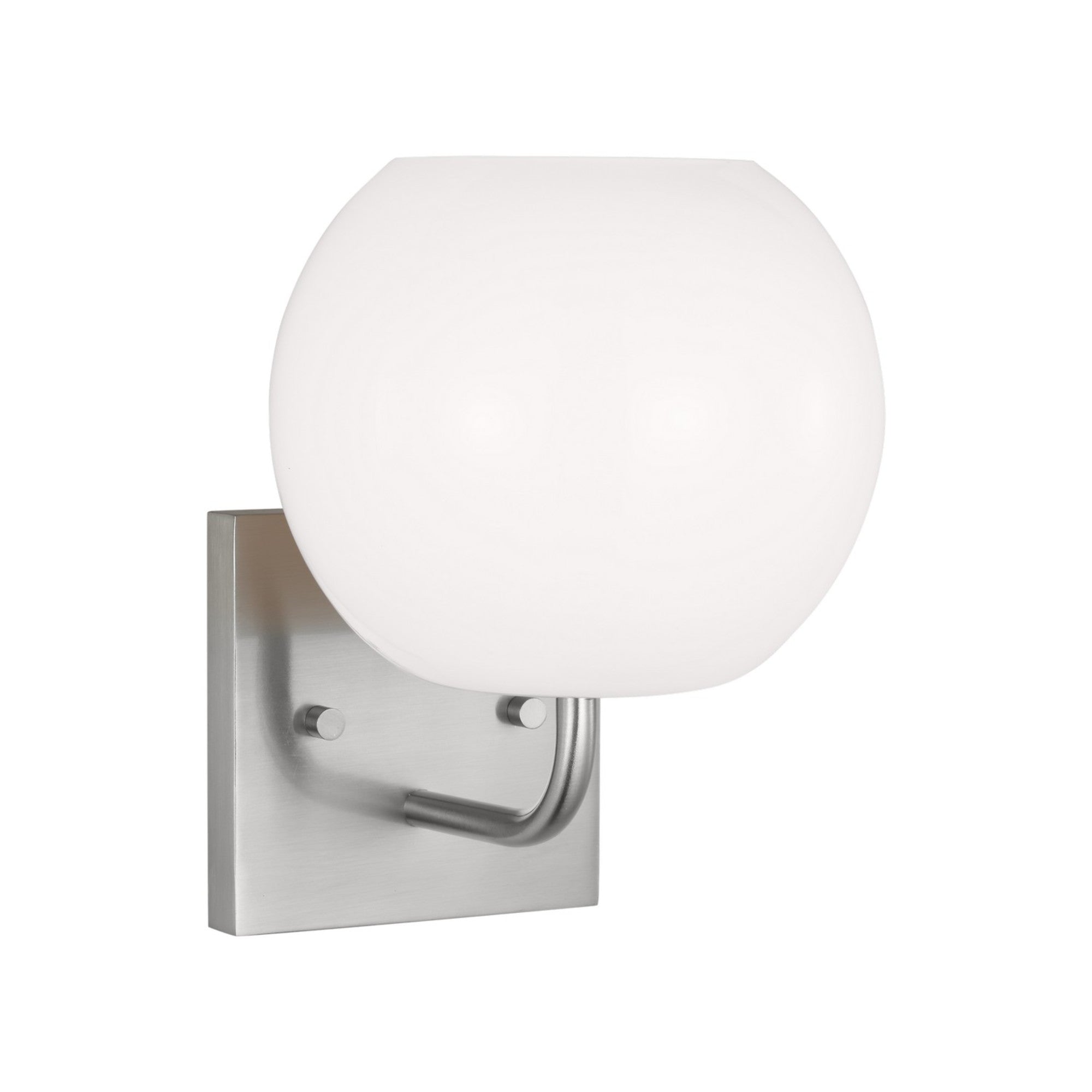 Rory 9" Small Vanity Sconce, Brushed Steel Finish - Bees Lighting