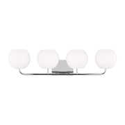 Rory 34" 4-Light X-Large Bathroom Vanity, Chrome Finish - Bees Lighting