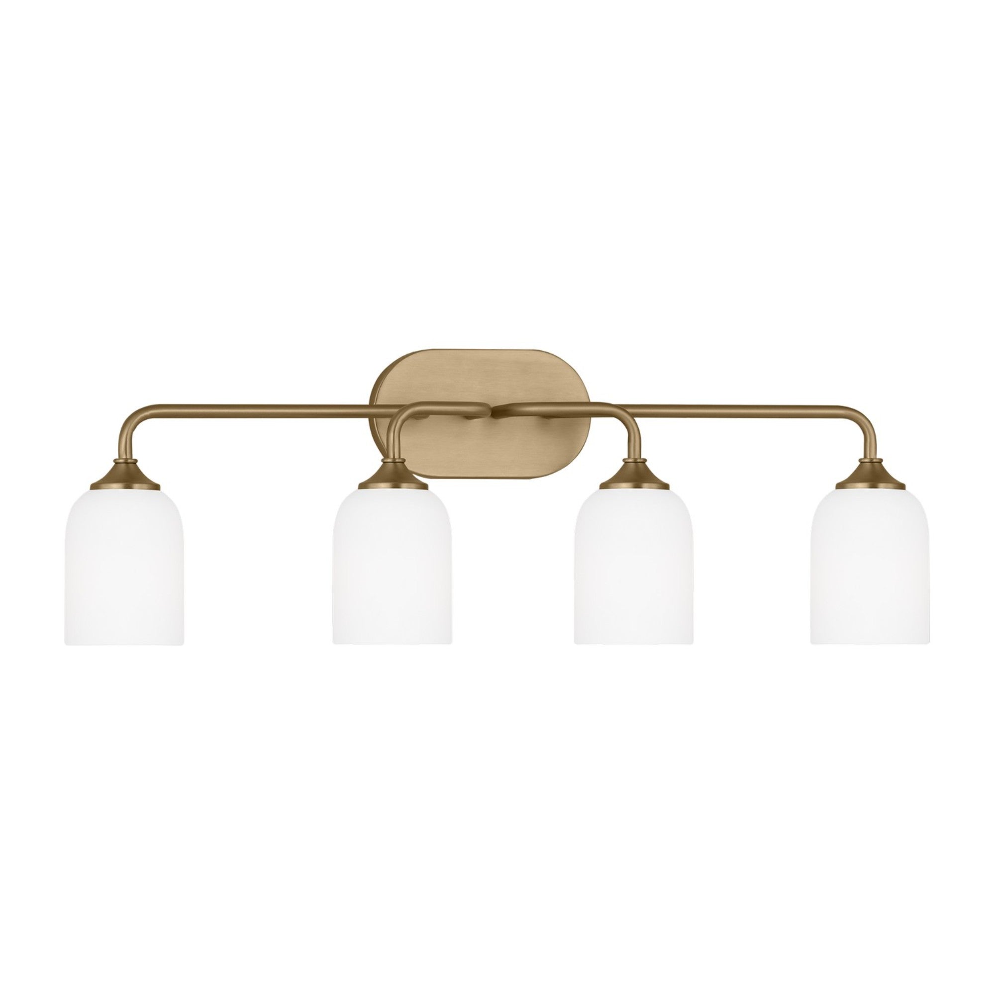 Emile 31" 4-Light X-Large Vanity, Satin Bronze Finish - Bees Lighting