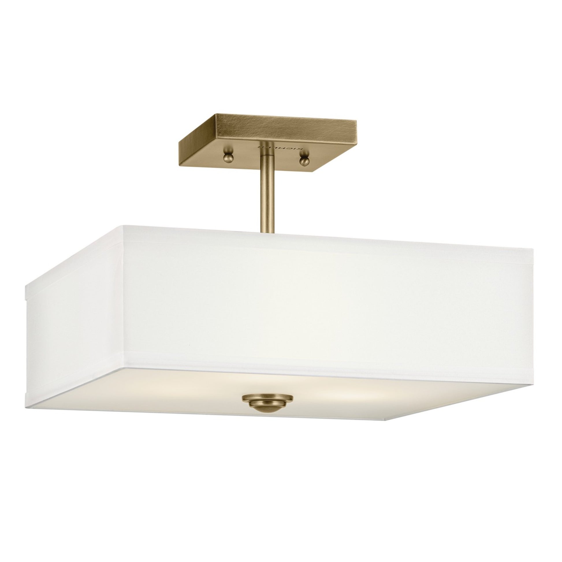 Shailene Square Semi-Flush Mount Ceiling Light - Bees Lighting