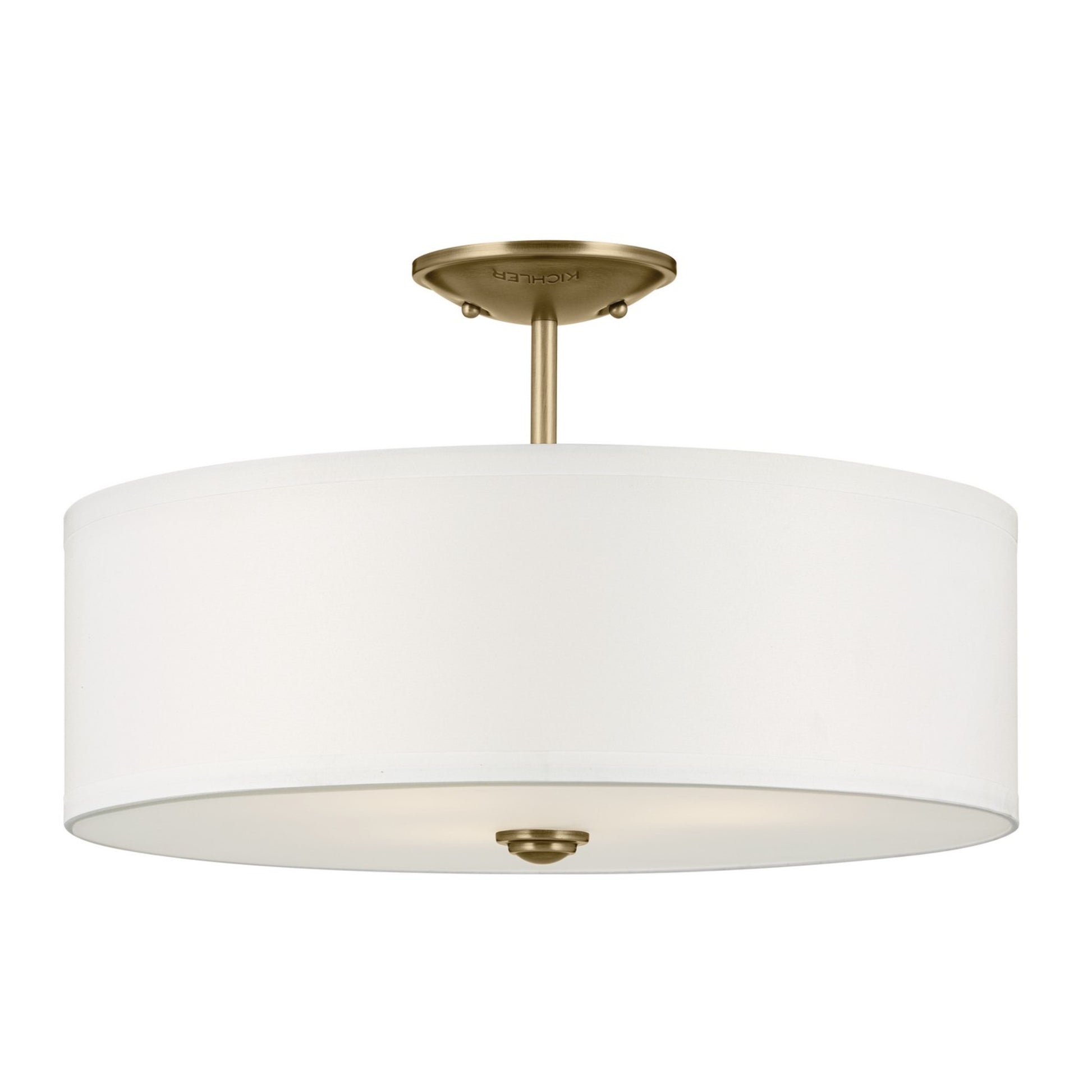 Shailene Round Semi Flush Ceiling Light - Bees Lighting