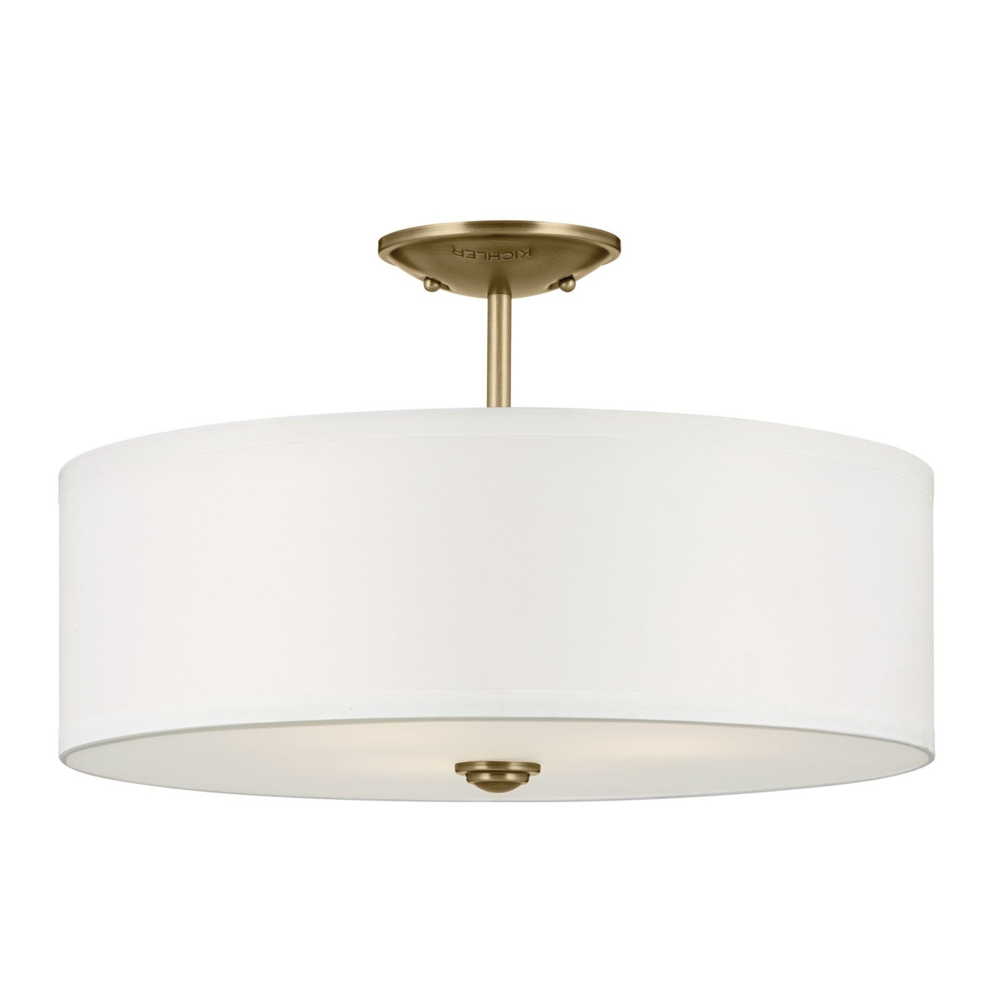 Shailene Round Semi Flush Ceiling Light - Bees Lighting