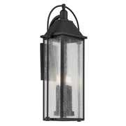 Harbor Row 29" 4-Light Outdoor Wall Light, Textured Black Finish - Bees Lighting