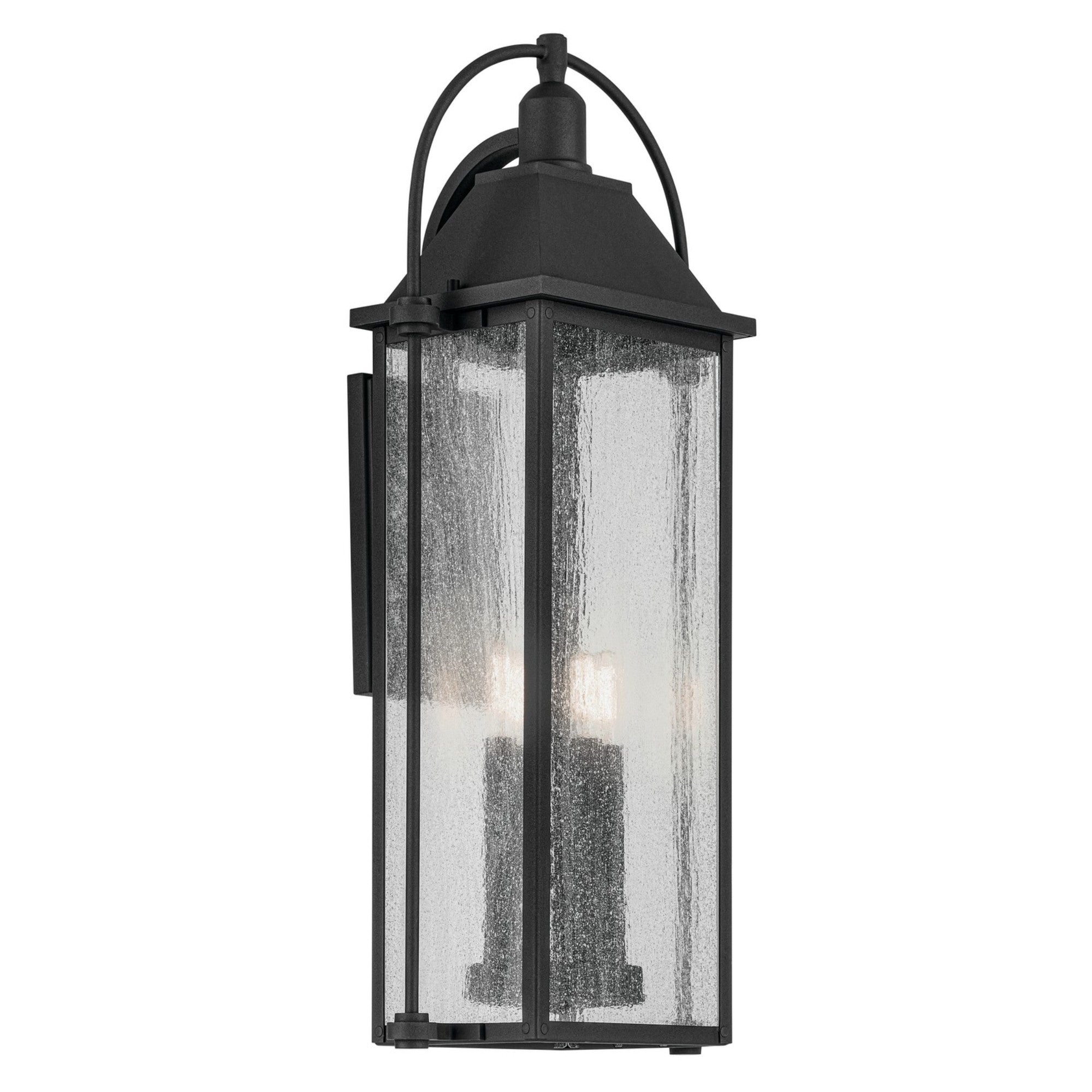 Harbor Row 29" 4-Light Outdoor Wall Light, Textured Black Finish - Bees Lighting
