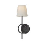 Paoli 18" Wall Sconce, Charcoal Bronze Finish - Bees Lighting