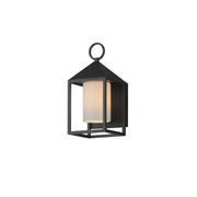 Aldous 13" Outdoor Wall Sconce, Black Finish - Bees Lighting