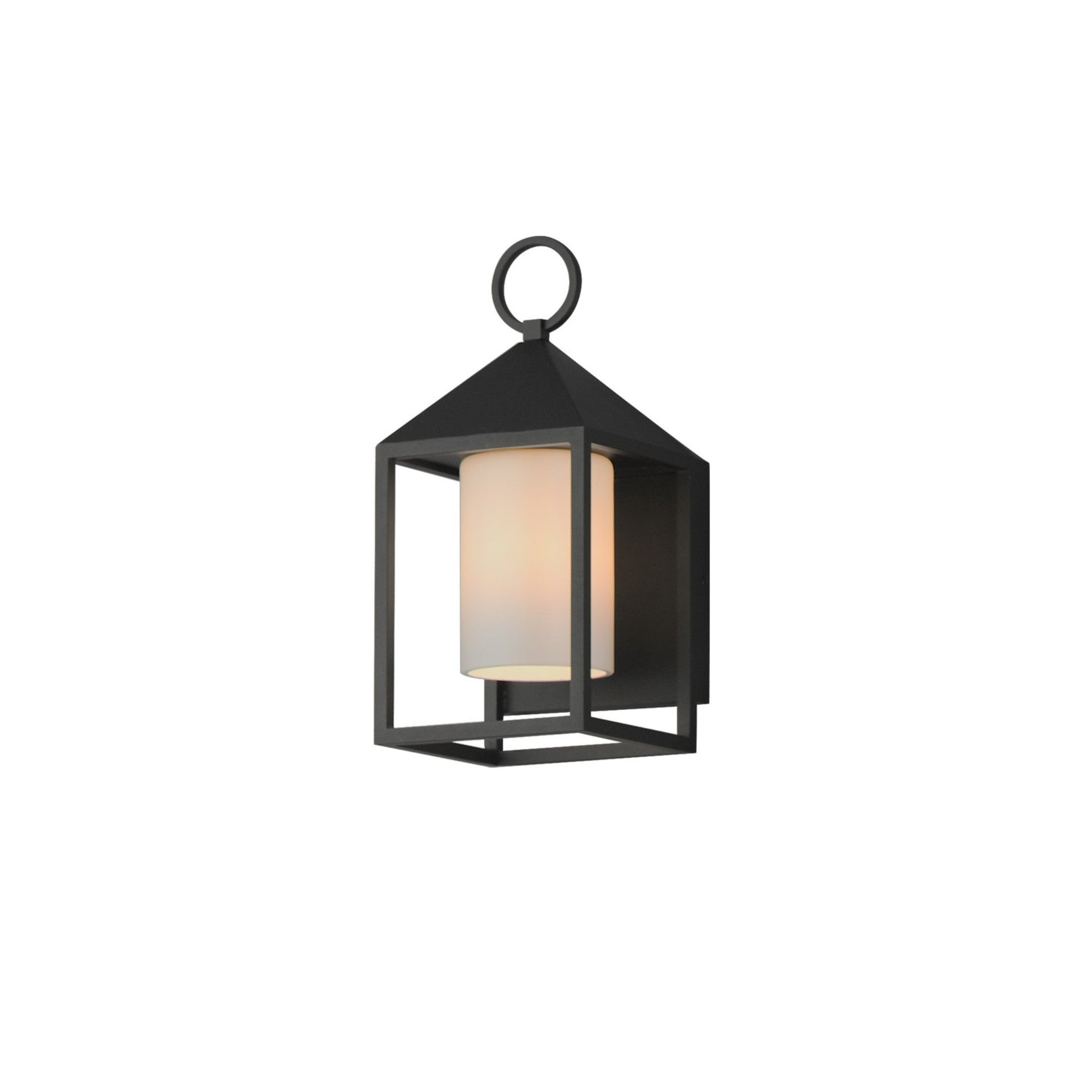 Aldous 13" Outdoor Wall Sconce, Black Finish - Bees Lighting