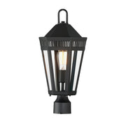 Oxford 19" Outdoor Post Mount, Black Finish - Bees Lighting