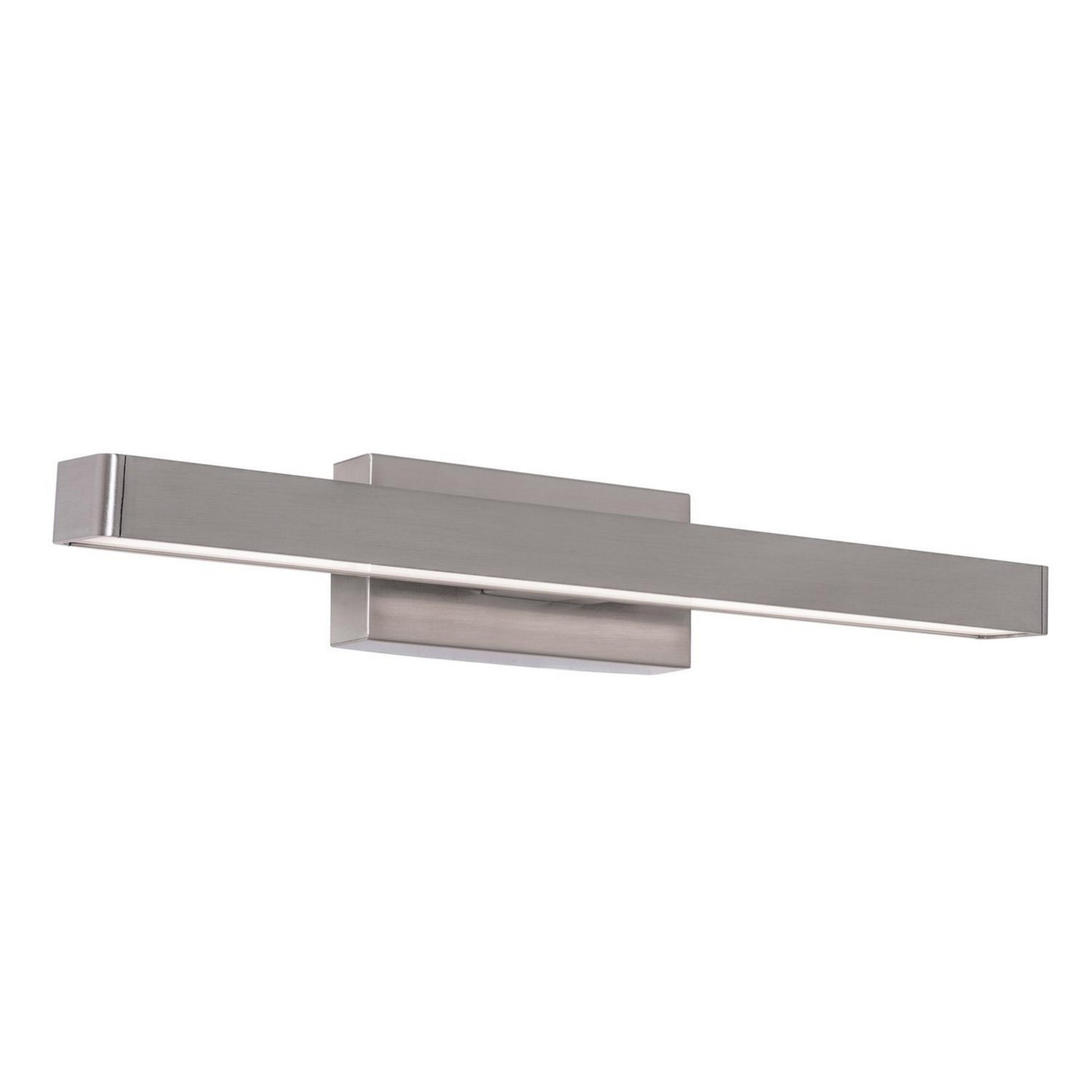 Brock 18" LED Vanity, Satin Nickel Finish - Bees Lighting