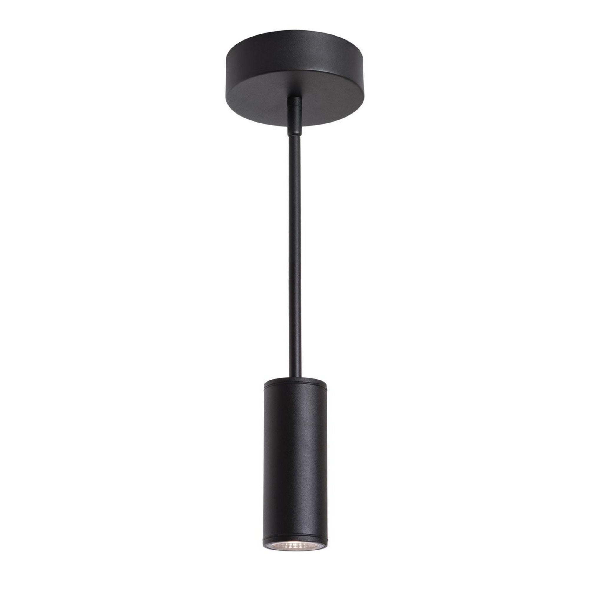 Beverly 6" LED Outdoor Pendant, Black Finish - Bees Lighting