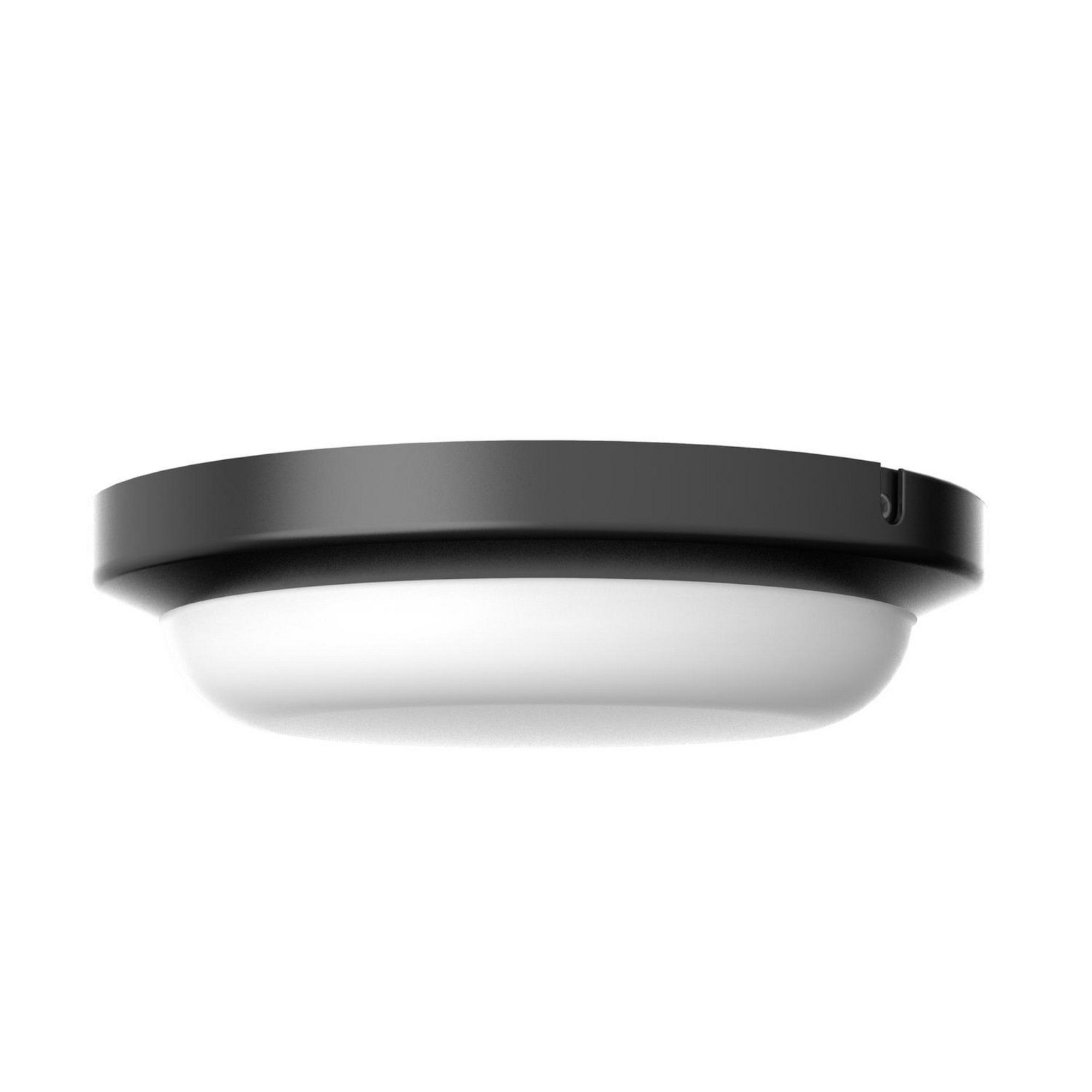 Dean 8" LED Outdoor Flush Mount, Black Finish - Bees Lighting