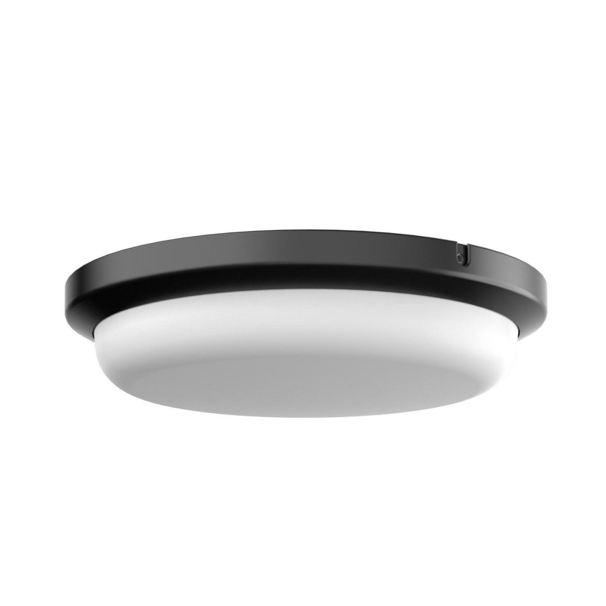 Dean 11" LED Outdoor Flush Mount, Black Finish - Bees Lighting