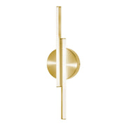 Ella 17" LED Wall Sconce, Satin Brass Finish - Bees Lighting