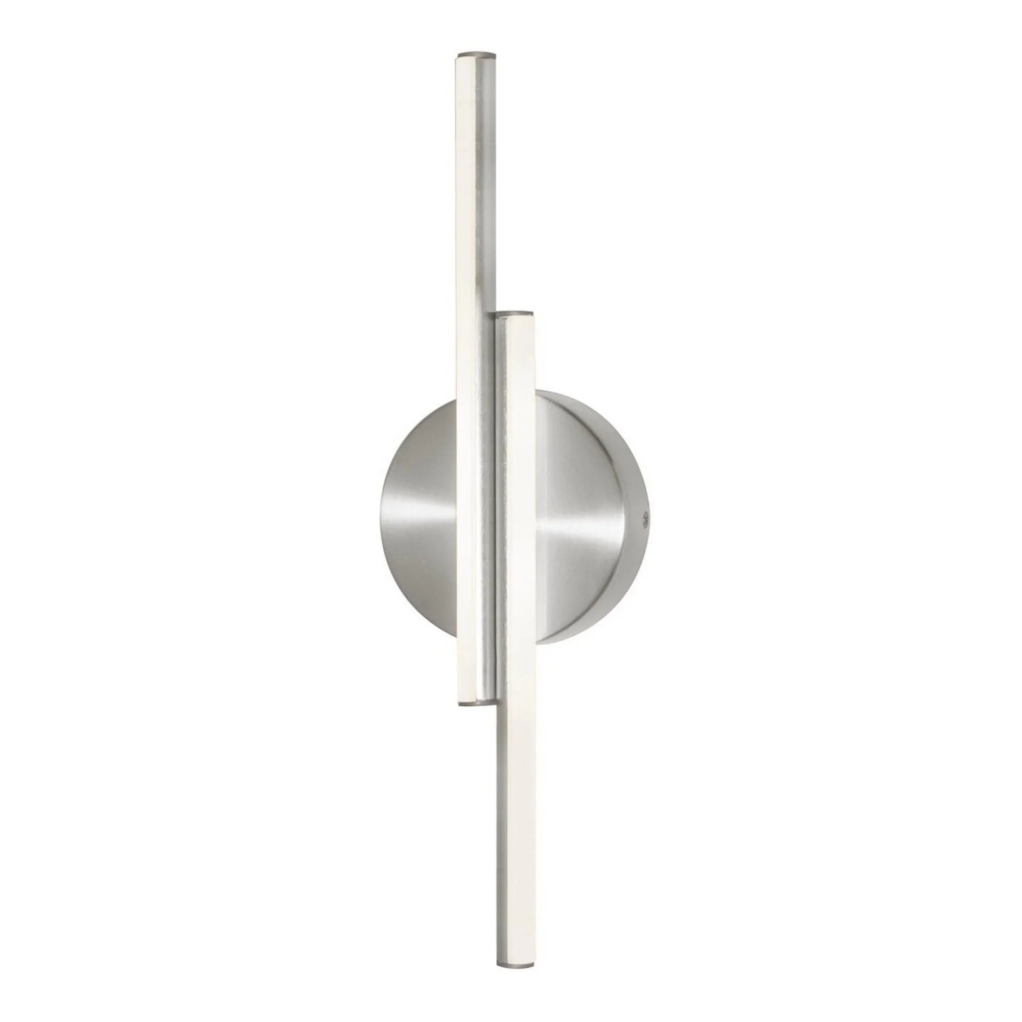 Ella 17" LED Wall Sconce, Satin Nickel Finish - Bees Lighting