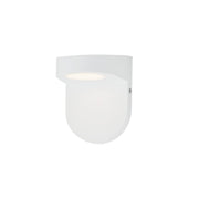 Ledge 6" LED Outdoor Wall Sconce, White Finish - Bees Lighting