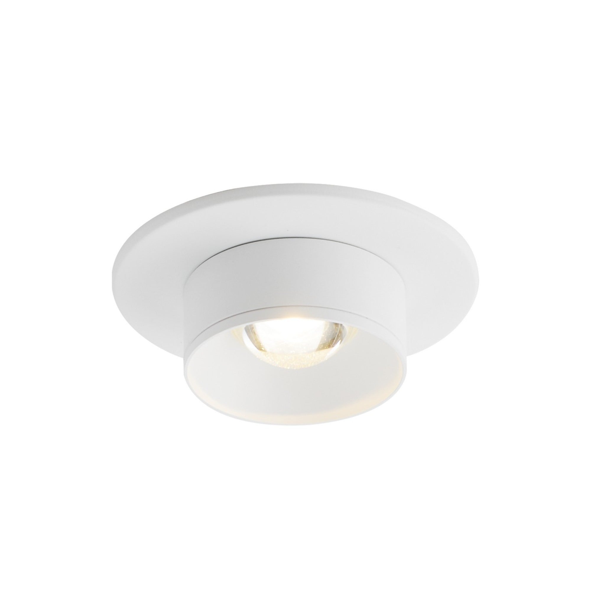 Caldera 3" LED Flush Mount, White Finish - Bees Lighting