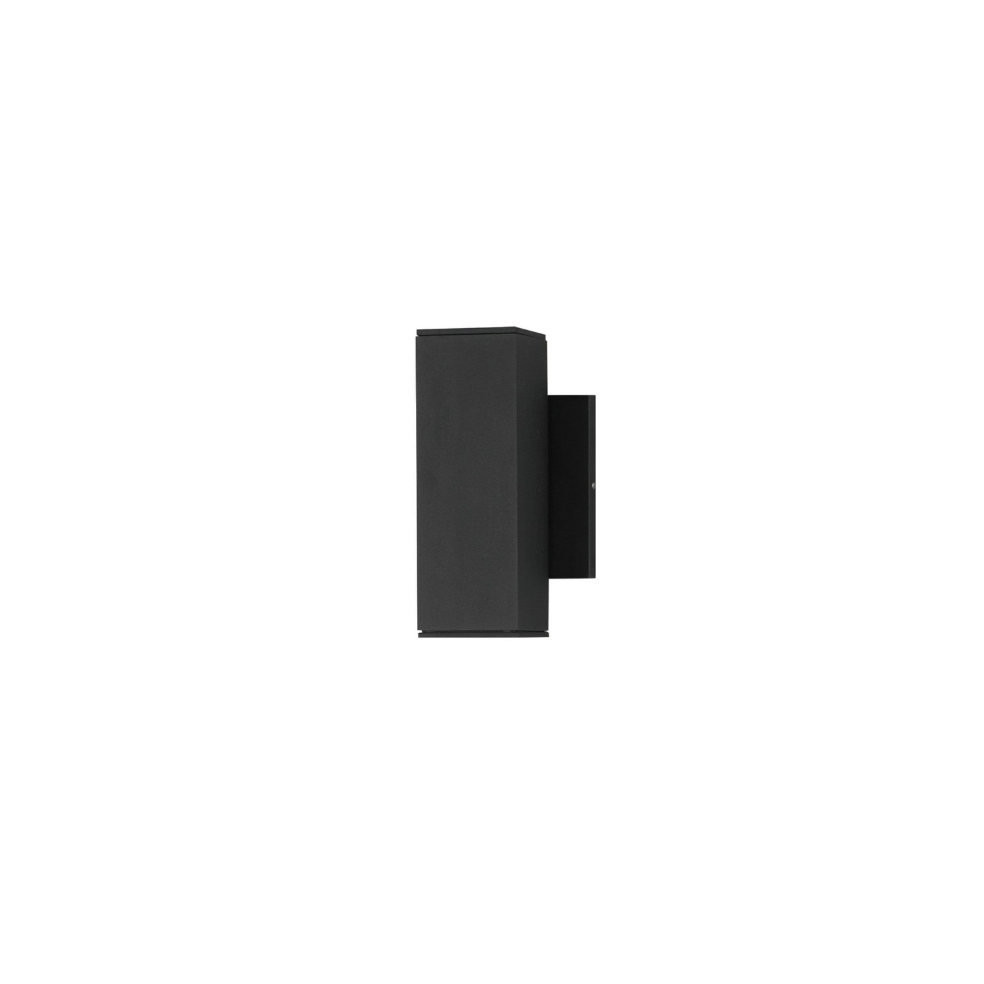 Culvert 8" LED Outdoor Wall Sconce, Black Finish, Up & Down Light - Bees Lighting