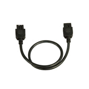CounterMax 12in. Connecting Cord, Black - Bees Lighting