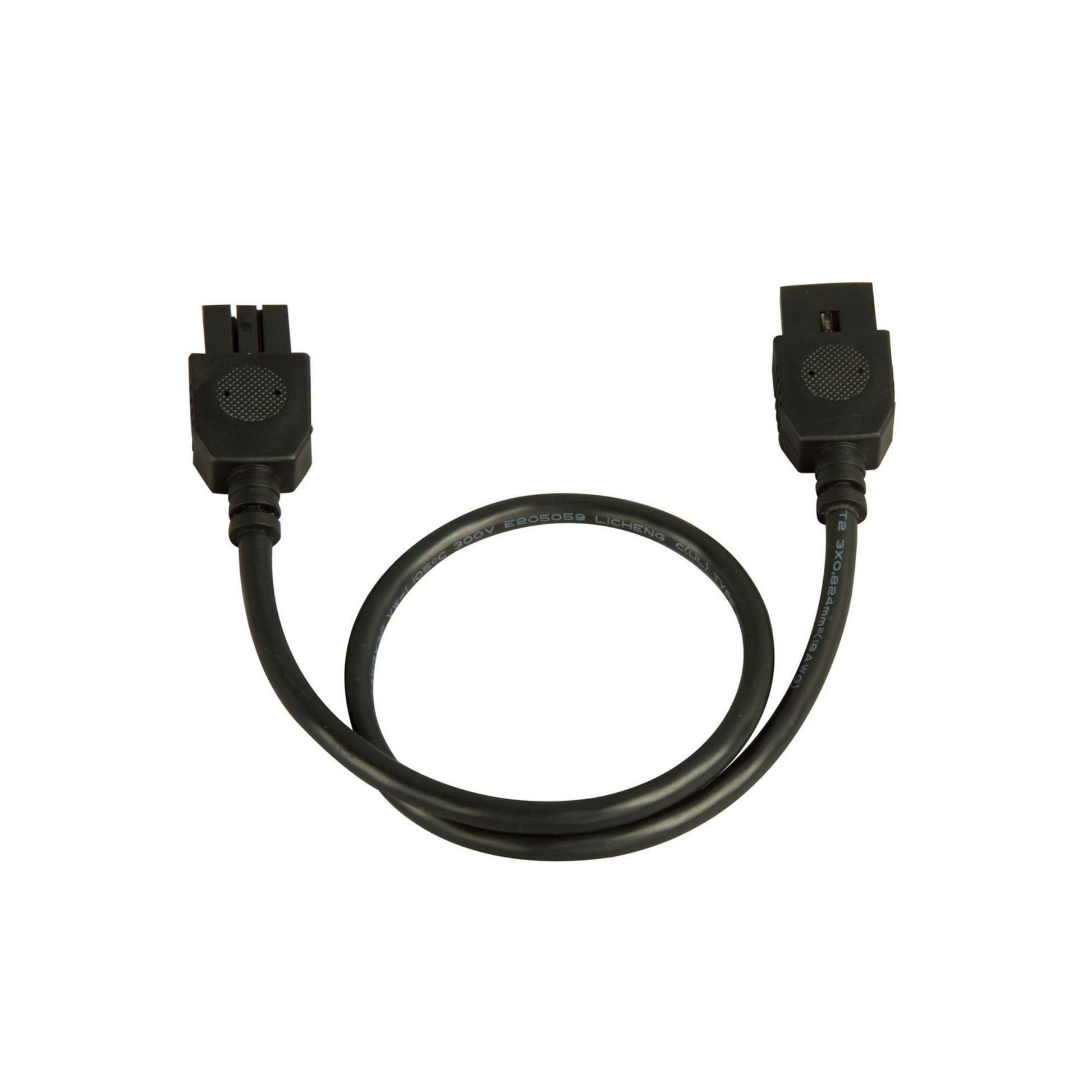 CounterMax 12in. Connecting Cord, Black - Bees Lighting