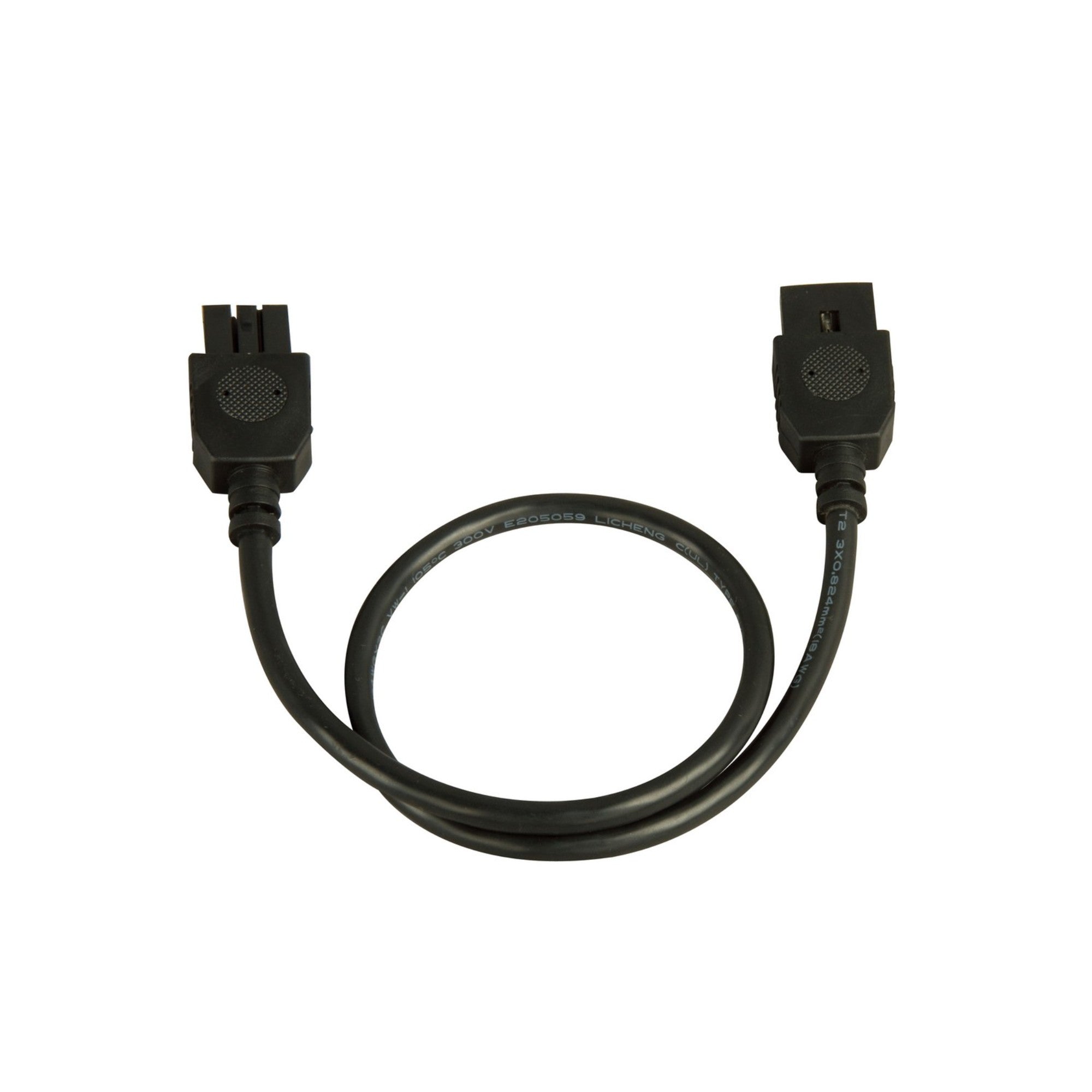 CounterMax 12in. Connecting Cord, Black - Bees Lighting