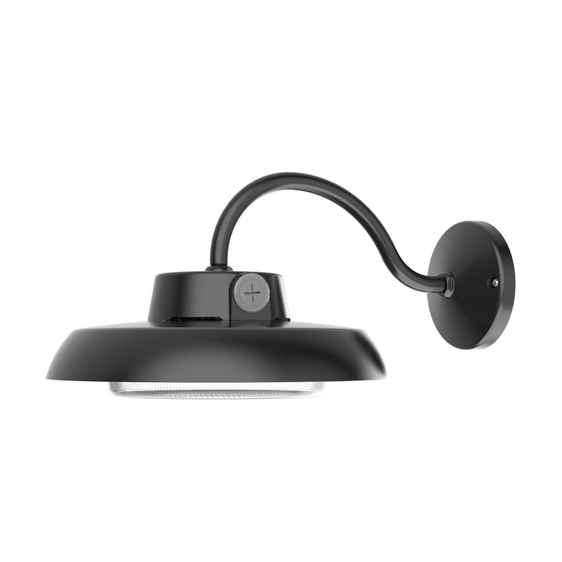 Gilbert 8" LED Outdoor Wall Sconce, Black Finish - Bees Lighting