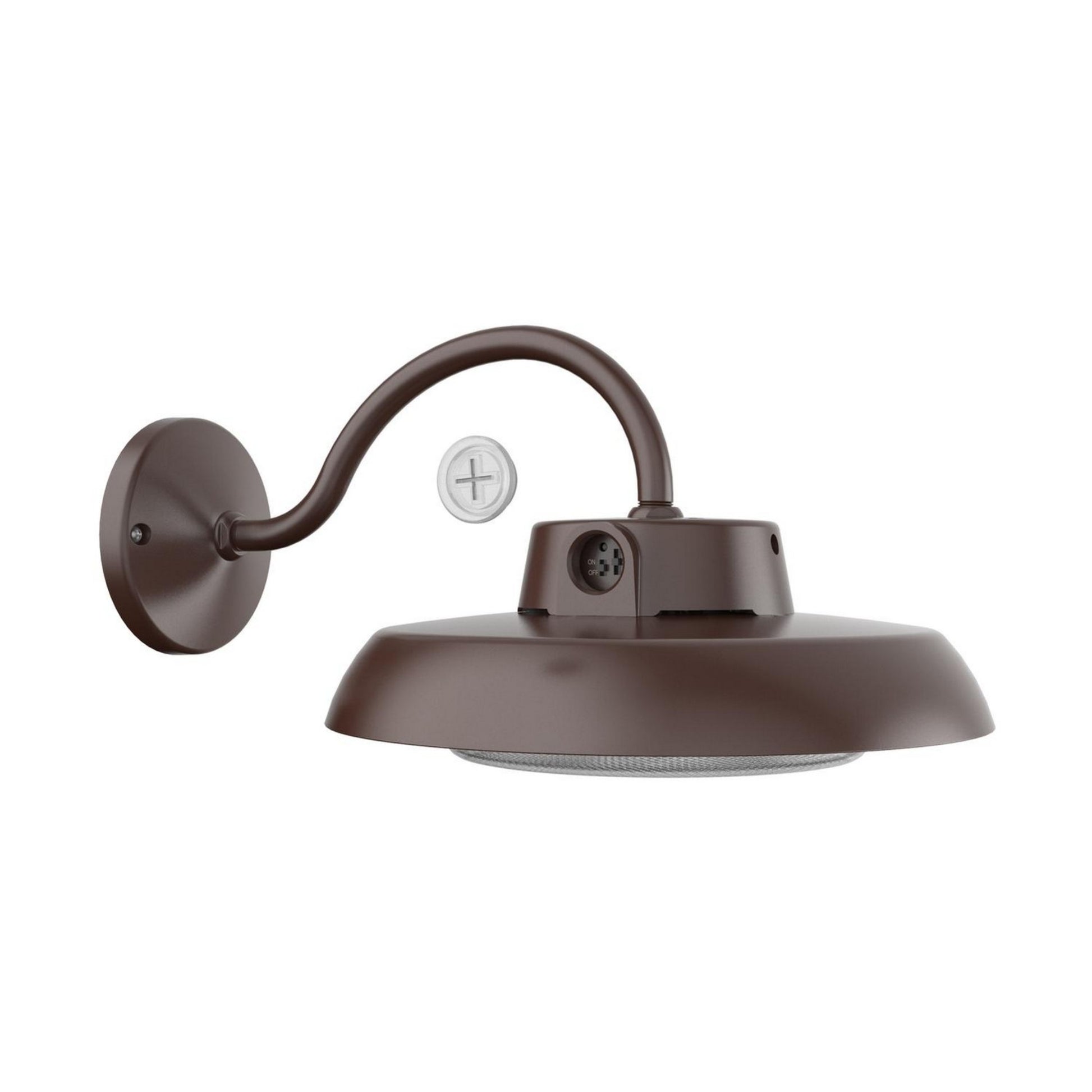 Gilbert 12" LED Outdoor Wall Sconce, Bronze Finish - Bees Lighting