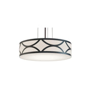 Lake 20" 3-Light Pendant, Black Finish - Bees Lighting
