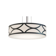 Lake 24" LED Pendant, Black Finish - Bees Lighting