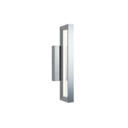 Liam 18" LED Outdoor Wall Sconce, Painted Nickel Finish - Bees Lighting