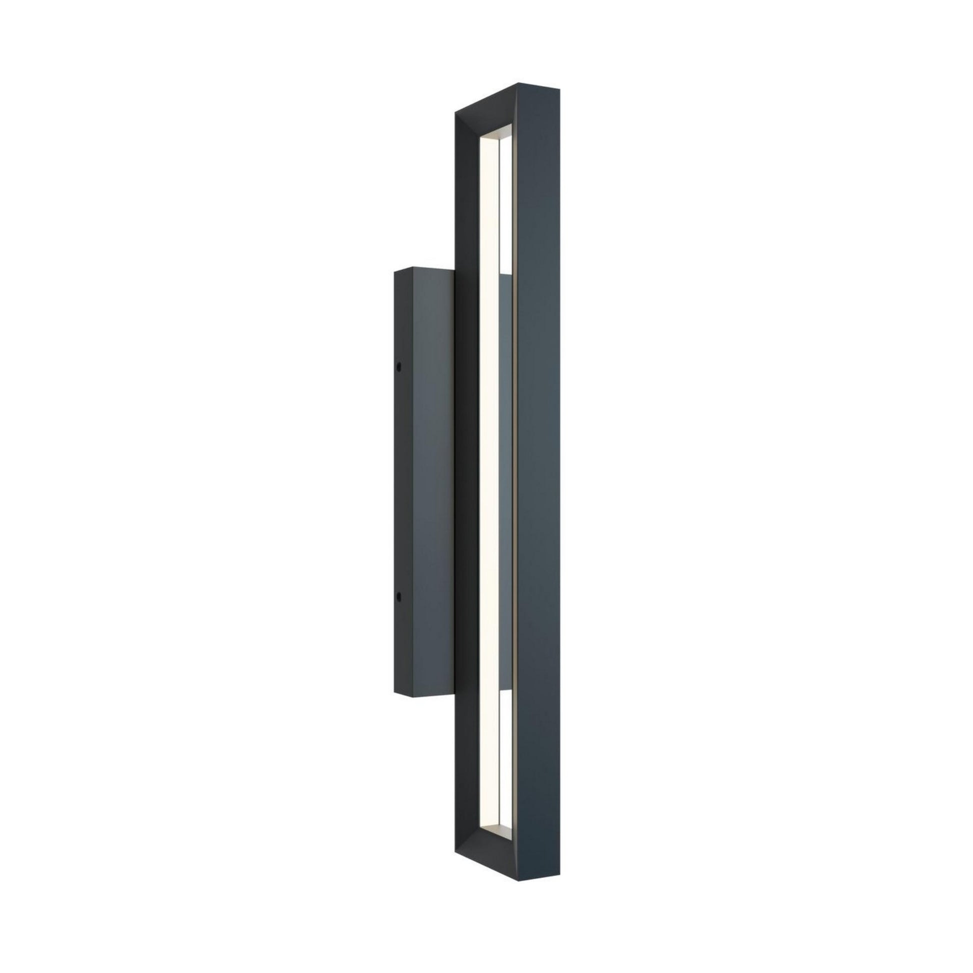 Liam 24" LED Outdoor Wall Sconce, Black Finish - Bees Lighting