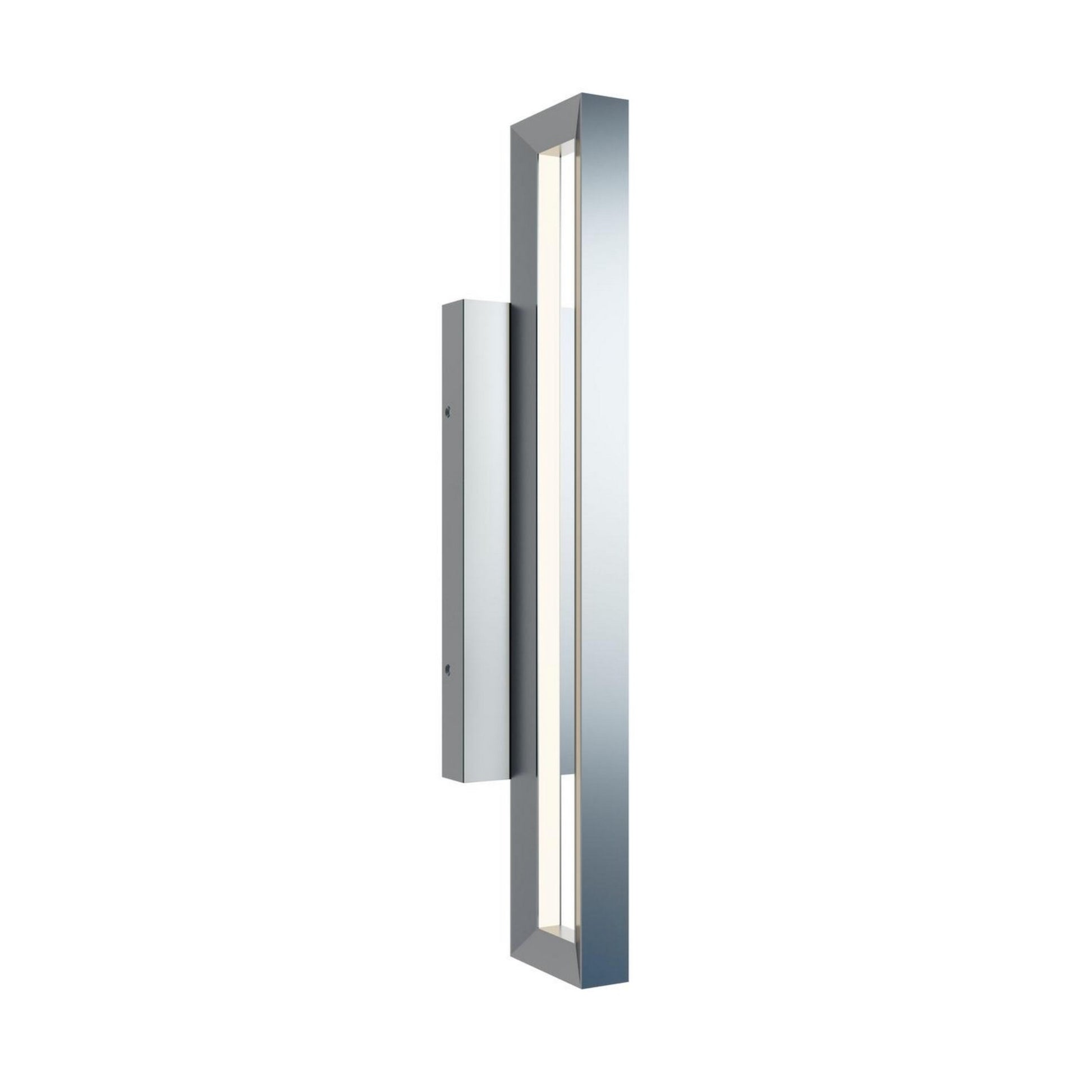 Liam 24" LED Outdoor Wall Sconce, Painted Nickel Finish - Bees Lighting
