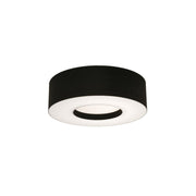 Montclair 15" LED Flush Mount, Black Finish - Bees Lighting