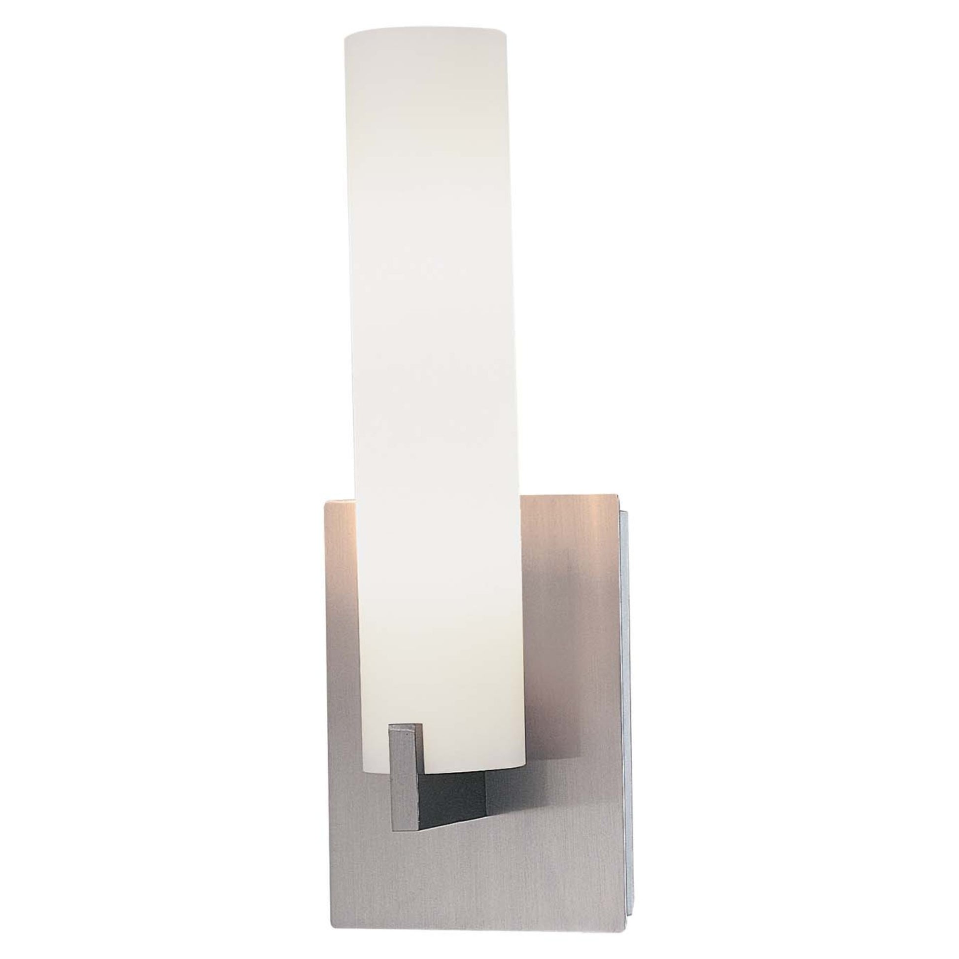 Tube 13" 2-Light Wall Sconce, Brushed Nickel Finish - Bees Lighting