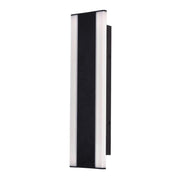 Rhea 18" LED Outdoor Sconce, Black Finish - Bees Lighting