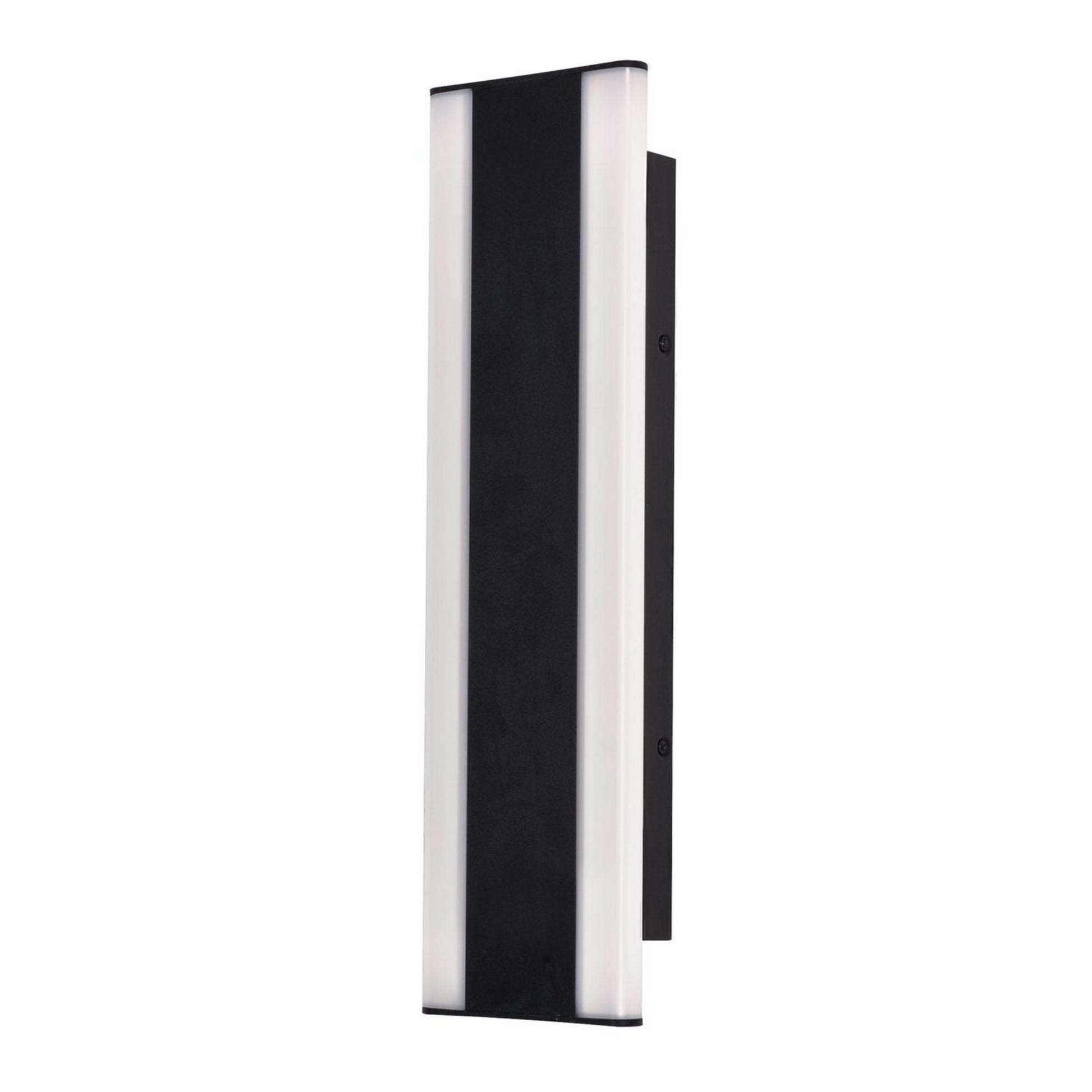 Rhea 18" LED Outdoor Sconce, Black Finish - Bees Lighting